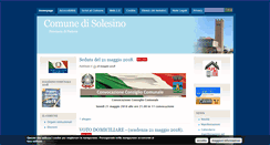 Desktop Screenshot of comunesolesino.it